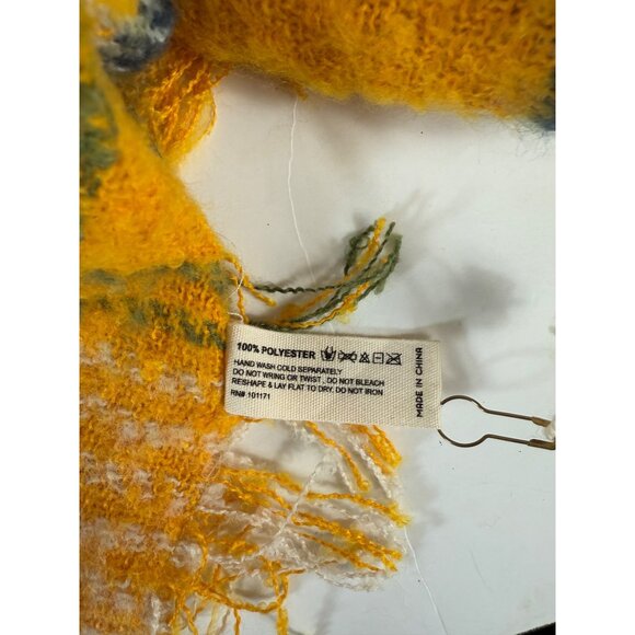 Ruggine Marigold Tunic Poncho Aspen Cape Plaid Pullover Cowl Neck Retro Style - Picture 7 of 12